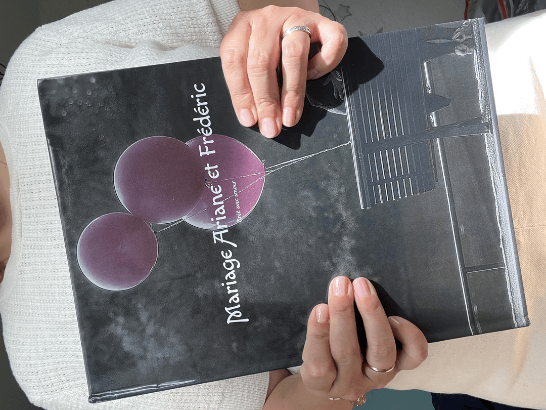 Livre de recettes collaboratif Cocooko — couverture mariage